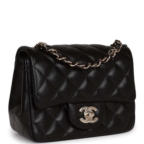 mini square chanel size|chanel rectangular mini flap bag.